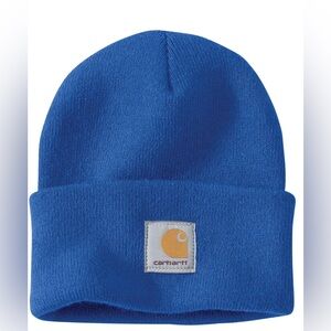 NWT Carhartt Knit Cuffed Beanie in Electric Indigo